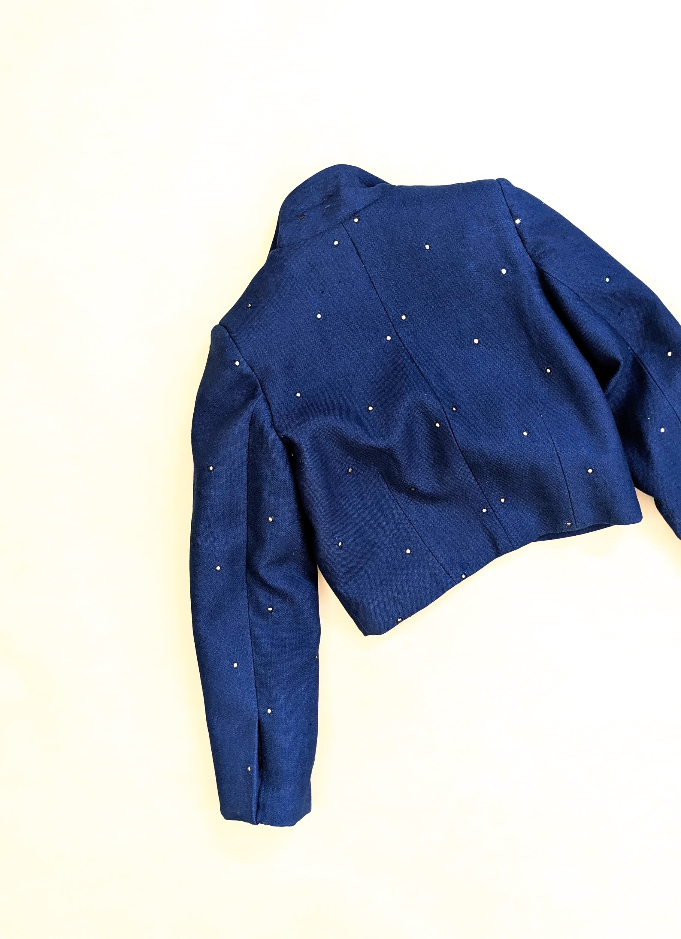 Celestial Cropped Blazer - Women