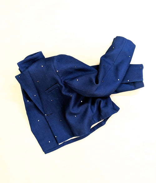 Celestial Cropped Blazer - Women