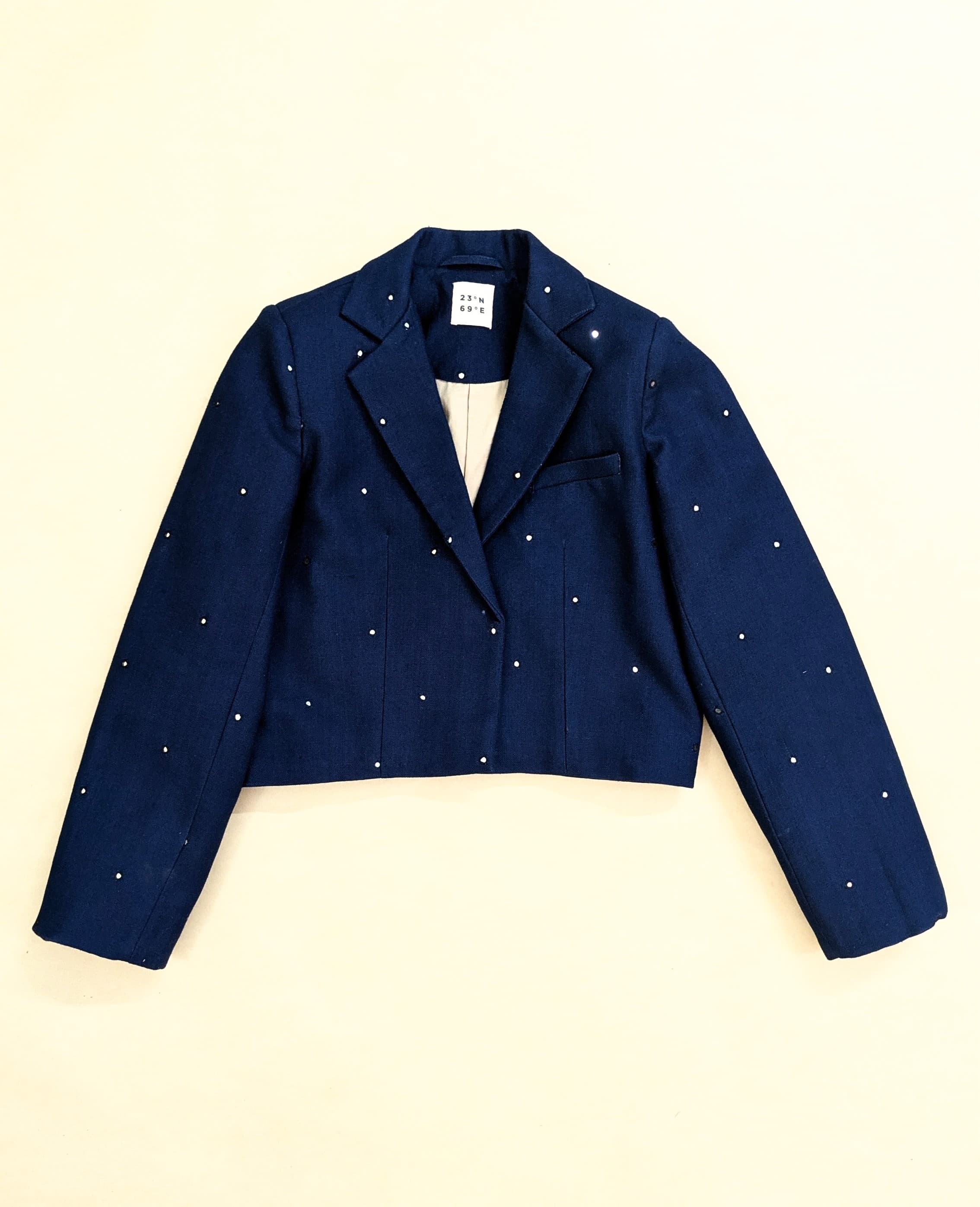 Celestial Cropped Blazer - Women