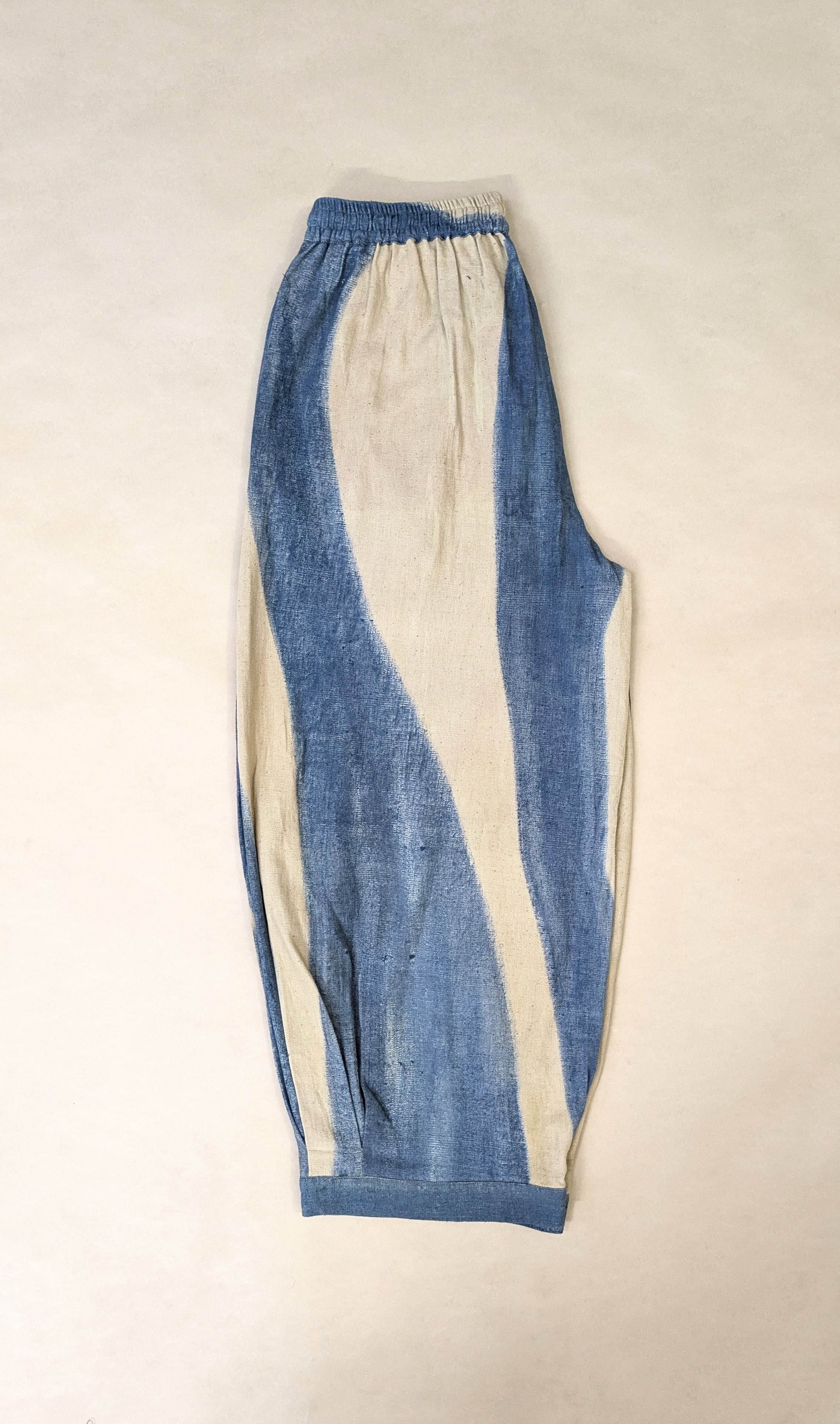 Hand Painted Indigo Pants